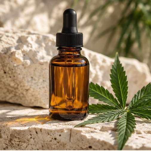 AI-generated editorial botanical imagery; not a verified photograph of CannaExpress products